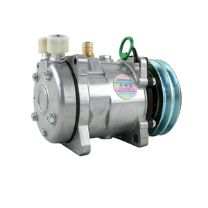 Compresor de Aire Acondicionado Universal SD507 AC 5H11 12V/24V para Maquinaria Agrícola, Camiones, Tractores, Excavadoras - Product Image 1