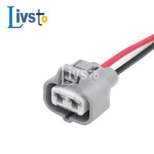 2-pins vrouwelijke auto-adapterconnector, zuiver koperen geleider, 600V, IP67 bescherming, waterdicht, voor elektronische auto-apparatuur - Product Image 2