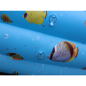 En stock, <span class=keywords><strong>piscine</strong></span> gonflable extérieure bleue de 180 cm, piscines gonflables pour enfants pour fête aquatique - Product Image 5