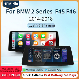 หน้าจอแสดงผลมัลติมีเดีย HFmidia ขนาด 12.3 นิ้ว สำหรับรถยนต์ BMW ซีรีส์ 2 รุ่น F45 NBT EVO ปี 2014-2020 รองรับ Wireless CarPlay และ Android Auto เครื่องเล่นวิดีโอในรถยนต์ - Product Image 3