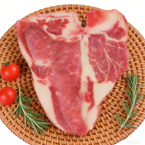 Modelo de carne de res cruda en forma de T de 20 cm, simulación de carne de res, espuma ecológica de PVC, accesorios de comida de plástico, herramienta de entrenamiento para cocina. - Product Image 2