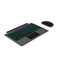 Clavier sans Fil Rétroéclairé avec Pavé Tactile pour Tablette Microsoft Surface Pro 3 4 et Surface Pro 7 5 6, Disposition Turque Russe Arabe