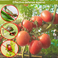 HDPE UV-bestendig 50 mesh anti-insectennet anti-bladluis muggengaas
