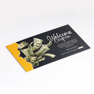 Impression personnalisée <span class=keywords><strong>de</strong></span> billets à gratter <span class=keywords><strong>de</strong></span> qualité supérieure 600 g/m², pour campagne marketing, programme, mariage, fête, jeu, <span class=keywords><strong>carte</strong></span> <span class=keywords><strong>de</strong></span> prix - Product Image 5