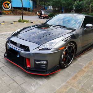 Capot en fibre de carbone <span class=keywords><strong>GTR</strong></span> R35 2008-2016, style <span class=keywords><strong>GT500</strong></span> - Product Image 2