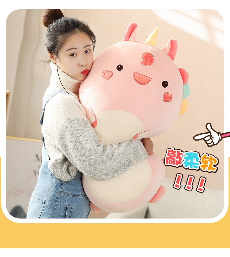 NOpinz Câlin Mignon Dinosaure Peluche Jouet en Peluche Dessin animé