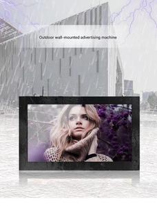 32 43 49 55 65 дюймов настенная рекламная машина 2K4K 2000-4000 NITS рекламный экран Наружные цифровые вывески и дисплей - Product Image 3