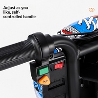 Auto Eléctrico de Derrape para Niños, Triciclo de Equilibrio para Exteriores, Go-Kart de Juguete, 8 kg