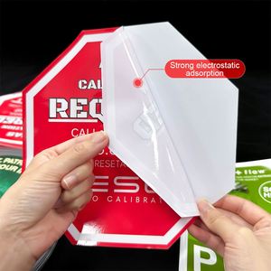 Film Vinyle Statique Personnalisé avec LOGO Dessin Animé pour Fenêtre, Impression UV Double Face, Résistant à l'Eau, Amovible, Réutilisable, Électrostatique pour Verre - Product Image 5