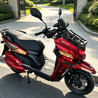 Scooter électrique sport robuste avec barre de protection et porte-bagages arrière pour le transport de marchandises et les trajets quotidiens des adultes