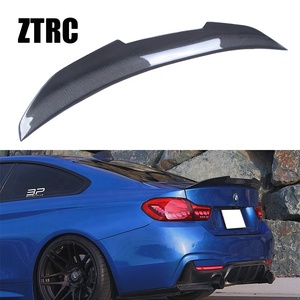For 4 Series F32 Coupe PSM Style Real Carbon Fiber Rear Spoiler Trunk Wing 2013-2019 - Product Image 1