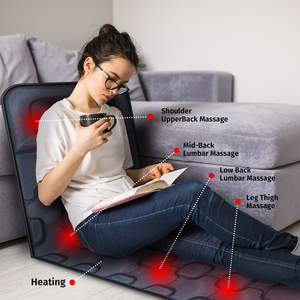 Good Price Massage Mattress Kneading/<strong>Vibration</strong>/Heating 9-Level Intensity Handheld Remote Control for Neck Shoulder Health Care - Product Image 4