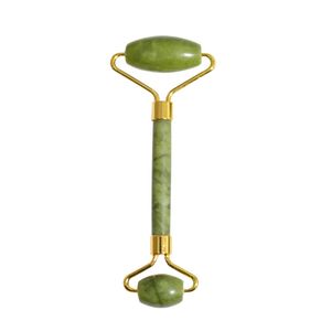 100% rodillo De Jade verde Xiuyan Natural y herramientas Gua Sha Facial Guasha Rodillo De Jade Rolelr rodillo De masaje De ojos para el cuidado de la piel - Product Image 3