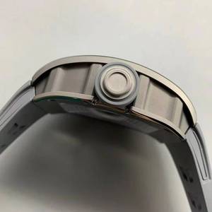 Top-tier 055 gray titanium ceramic <b>case</b> hollow dial no scale integrated movement men's business mechanical <b>watch</b> - Product Image 5
