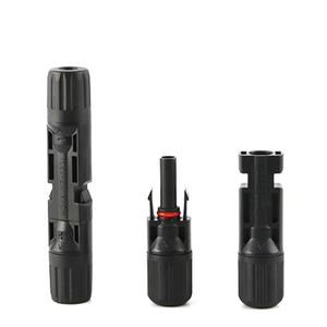 Водонепроницаемый кабельный разъем для солнечной панели для фотогальванической стыковки MC4, Внутренний сердечник <span class=keywords><strong>50A</strong></span>, номинальный 4 P 1P, медные контакты - Product Image 2