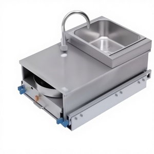 Cuisinière <span class=keywords><strong>à</strong></span> <span class=keywords><strong>gaz</strong></span> JP Caravan <span class=keywords><strong>pour</strong></span> <span class=keywords><strong>camping</strong></span>-<span class=keywords><strong>car</strong></span>, équipée d'un robinet et d'un évier - Product Image 1