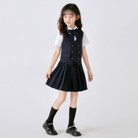 Costume de performance d'été et de remise des diplômes pour l'école primaire, la maternelle, la chorale et l'uniforme scolaire des enfants.