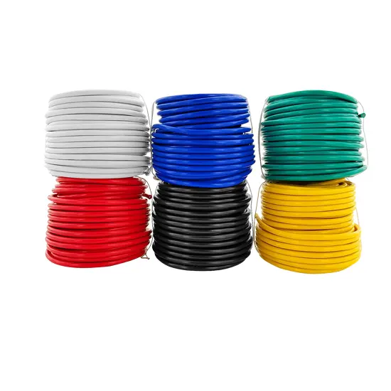 SAE อนุมัติ SGX GXL 2/0awg 1/0awg 12awg 10awg สายรถยนต์สีแดงสีดํารถยนต์สายไฟรถยนต์