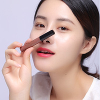 Mascara coloré en fibres de soie, recourbant, imperméable, résistant à la transpiration, naturel, longue tenue, disponible en quatre couleurs