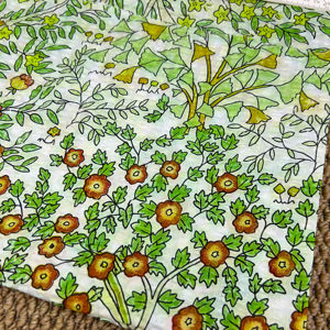 Tela de Seersucker 100% Algodón con Estampado Floral Estilo Jardín <span class=keywords><strong>Inglés</strong></span>, 80gsm, Tejido Arrugado <span class=keywords><strong>para</strong></span> Camisas y Vestidos - Product Image 1