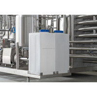 1000 LPH Tubulaire UHT-sterilisator volautomatisch met geïntegreerd CLIP-systeem voor de sterilisatieproductie van melk, sap en dranken