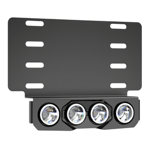 Lumière de plaque d'immatriculation LED 100W 5000K Lumière du jour IP65 Aluminium Accessoire pour véhicule tout-terrain avec alimentation 12V DC - Product Image 1