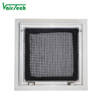 Grille de ventilation en aluminium pour système CVC, grille de retour d'air en métal pour plafond, grille filtrante en nid d'abeille
