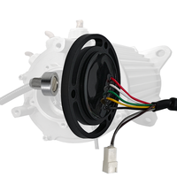 Capteur de position magnétique à disque ultra-mince pour vérin hydraulique, sortie de signal numérique ABZ pour encodeur absolu PMSM