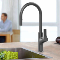 Robinet de cuisine en laiton avec douchette extractible, de haute qualité, fabriqué par un fabricant OEM