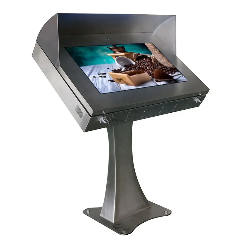 Bảng Thông Minh Sáng Ngoài Trời Màn Hình Điện Dung Quảng Cáo Đứng Kiosk Lcd Quảng Cáo Hiển Thị