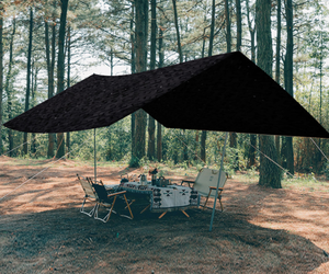 Cubierta de vegetación de jungla resistente a satélites, Red de camuflaje negra para caza al aire libre, resistente al agua y duradera - Product Image 5