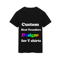 Feuilles de transfert DTF personnalisées, imperméables, pour motifs d'impression sur t-shirts, avec vinyle thermocollant pour vêtements, impression par transfert thermique DTF au plastisol