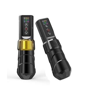 Stylo de tatouage sans fil de haute qualité, machine à tatouer rotative professionnelle rechargeable avec moteur puissant pour liner et shader, maquillage permanent - Product Image 1