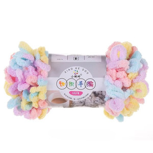 Benang Chenille Chunky 100g untuk Rajutan Tangan dan Merajut - Product Image 5