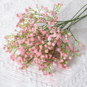 Fleur artificielle en latex blanc de haute qualité, effet toucher réel, pour la décoration de la maison et des mariages - Product Image 5