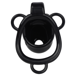 Nuovo rosa nero di plastica diavolo maschio dispositivo di castità schiavo pene gabbia di Bondage cazzo di blocco giocattoli per giochi sessuali per adulti - Product Image 3