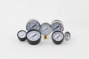 Black Steel Case Bourdon Tube Manometer Radial Mount Air <strong>Gauge</strong> Furnace Industrial Oxygen <strong>Pressure</strong> <strong>Gauge</strong> 0-4Mpa Copper Alloy - Product Image 5