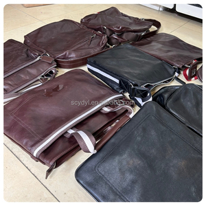 Bolsos usados para <span class=keywords><strong>hombre</strong></span> en fardos de <span class=keywords><strong>segunda</strong></span> <span class=keywords><strong>mano</strong></span> Vintage de marca de cuero original de alta calidad bolso de hombro de marca mochila grande - Product Image 3