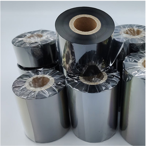 กระดาษเคลือบแว็กซ์สำหรับพิมพ์บาร์โค้ด ความละเอียดสูง ทนต่อการขัดถู สีดำ ขนาด 110 มม. ยาว 300 ม. - Product Image 1