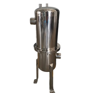 ตัวแยกน้ำมันและน้ำสแตนเลส 304 0.6 Mpa 32 ลิตร/นาที ตัวกรองน้ำมันดีเซลแบบท่อ - Product Image 1