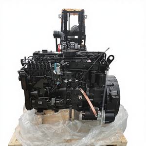 محرك كامنز C260 سداسي الأسطوانات بقوة 20-260 حصان وسعة 8.3 لتر رباعي الأشواط مع بدء تشغيل كهربائي وتبريد مائي مع محرك ومضخة - Product Image 2