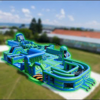 Terrain de jeux gonflable personnalisé jeux de parc à thème d'amusement gonflable en plein air pour les enfants