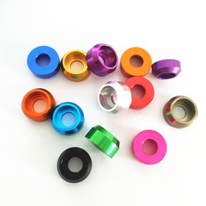 OEM CNC personnalisé M3 <span class=keywords><strong>M4</strong></span> M5 M6 M8 couronne tête de tasse cône en aluminium rondelle fraisée pour pièces de modèle RC - Product Image 4