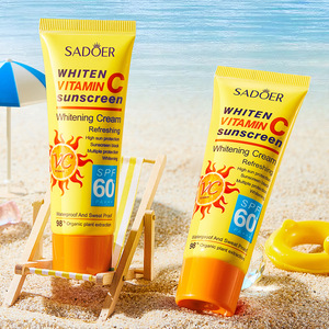 Vendite calde <span class=keywords><strong>crema</strong></span> solare Sadoer 40g Spf 60 prodotti essenziali da spiaggia protezione Uv rinfrescante impermeabile Anti-sudore rinfrescante - Product Image 5