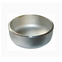 Capuchon de tuyau soudé forgé de qualité supérieure pour plomberie gaz, norme ISO 9001 CE ASME B16.9, en acier inoxydable ou acier au carbone, poli, filetage NPT/BSP