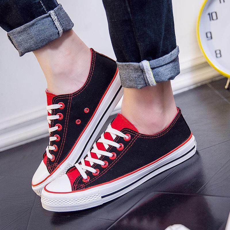 Low top-black and red