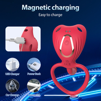 Vibrateur intelligent portable Bluetooth de luxe minimaliste pour couples à distance, masseur vibrant en gros