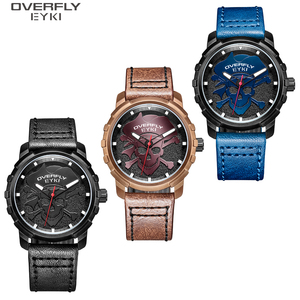 <span class=keywords><strong>Overfly</strong></span> นาฬิกาควอทซ์กันน้ำ30เมตร, นาฬิกาควอทซ์ลำลองนาฬิกาข้อมือที่กำหนดเอง - Product Image 5