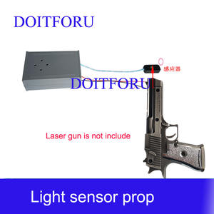 Accessoires de tir au laser, cible de tir au laser électronique, accessoires de déverrouillage, jeu Takagism, outils de salle d'évasion réalistes - Product Image 4