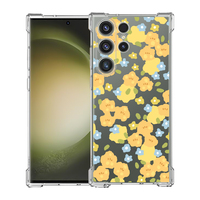 Coque de téléphone en TPU souple papillon de luxe pour Samsung Galaxy S24 modèle de conception de coeur ultra antichoc A52 A22
